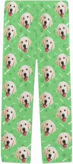 MyPupSocks Personalized Face Pajamas Pants Photo Pajama Bottoms for Men S-XXL