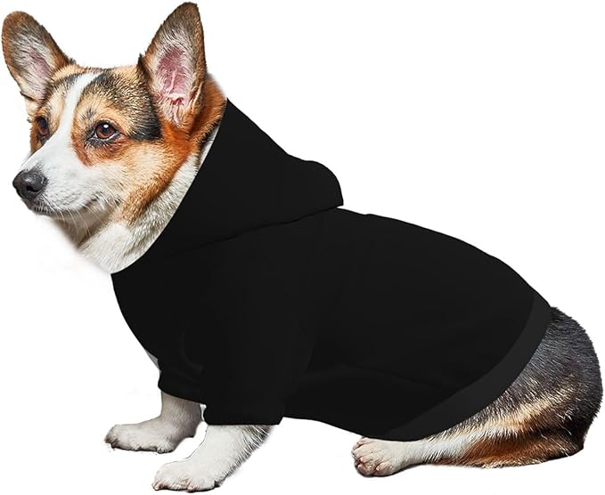 Dog Clothes for Small Dogs, Dog Hoodie Hoodies Custom Pet Puppy Sweatshirt Sweaters Ropa para Perros Pequeños Personalized Sweater Shirt,Black01, XS, Customized Gifts