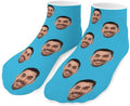 Personalized Ankle Socks with Face Custom Photo Socks Low Cut Ankle Socks Athletic Socks Valentine's Day Gifts for Women Men