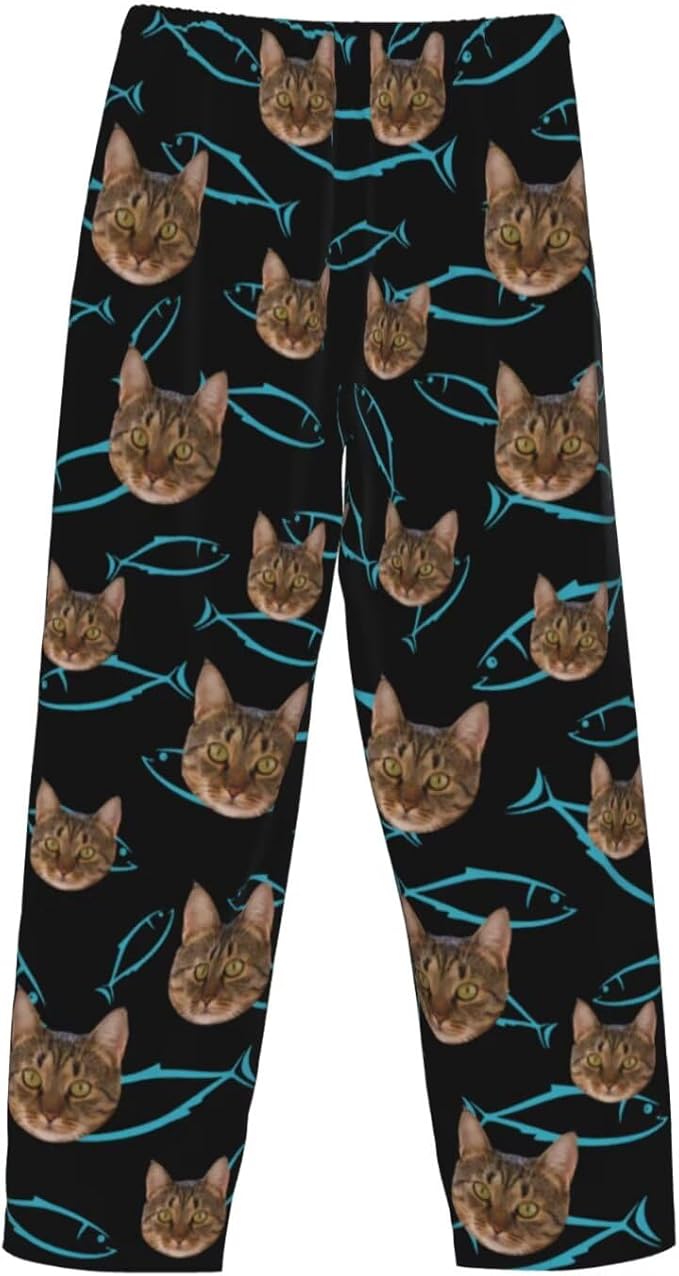 Custom Pajama Pants Personalized Pajama Bottoms With Photo Customizable Pajama For Men Women Add Your Design