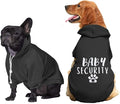 Security Dog Hoodie Puppy Sweater Cold Weather Dog Coats Pet Clothes Hooded Sweatshirt for Small Dogs