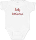 COUPLEHOODIES Personalized Baby Onesie Bodysuit – Custom Embroidery Gift for Pregnancy Reveal Baby Shower or First Grandchild