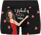 M YESCUSTOM Custom Boxers Briefs for Men Personalized Boxers with Face Mens Funny Underwear with Photo XS-5XL