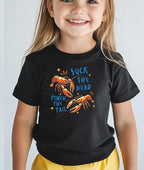 Kids Toddler Little Boys Girls T-Shirt Short Sleeve Funny Animals Graphic Letters Print Tee Top Summer Clothes
