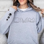 Chillever Personalized Dog Mom Sweatshirt – Custom Pet Lover Sweater, Cozy Dog Mama Crewneck, Cute Animal Owner Pullover