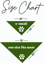 Love My Soldier Dog Bandana | 100% Cotton Adjustable Triangle | Made in USA | Army | Militray | Homecoming |Camo, X-Small (89)
