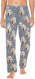 MyPupSocks Personalized Face Pajamas Pants Photo Pajama Bottoms for Men S-XXL
