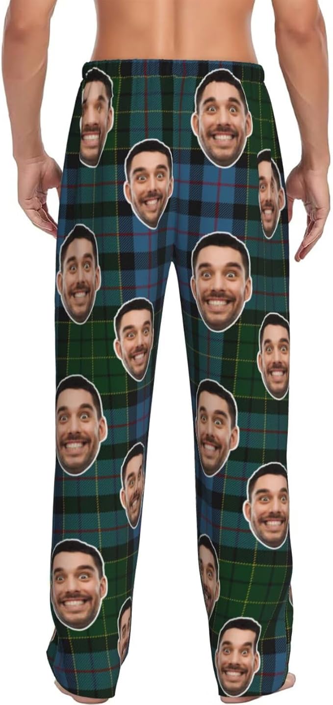 Custom Pajama Pants Personalized Pajama Bottoms With Photo Customizable Pajama For Men Women Add Your Design