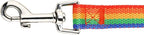 Hi Kiss Dog/Puppy Obedience Recall Training Agility Lead - 15ft 20ft 30ft 50ft 100ft Training Leash - Great for Training, Play, Camping, or Backyard (50 Feet, Rainbow)