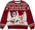 Wrappiness A Girl And Her Dog Christmas Sweatshirt - Cozy Unisex Fit Custom Shirt - Cute for Women Pet Lovers