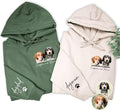 Personalized Embroidered Dog Hoodie, Personalised One-Line Dog Shirt, Unisex Embroidered Dog Hoodie, Dog Lovers Gifts