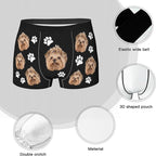 Personalized Underwear for Men with Face Custom Face Boxers Customized Boxer Briefs Funny Gifts for Him Husband Boyfriend