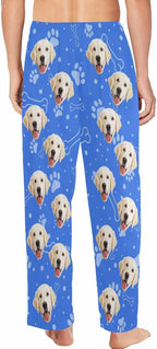MyPupSocks Personalized Face Pajamas Pants Photo Pajama Bottoms for Men S-XXL