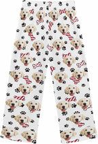 Custom Face Pajamas Pants Personalized Nightwear Bottoms for Women XS-XXL