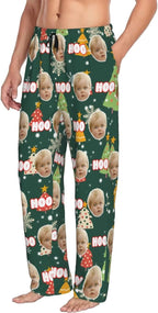 Custom Pajama Pants Personalized Pajama Bottoms With Photo Customizable Pajama For Men Women Add Your Design