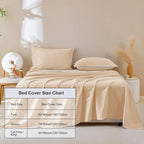 DUJUIKE Waterproof Bed Cover for Dog and Cats,Pet Hair Resistant Bed Sheet Cover, Protective Bed Liner Cover with 100% Waterproof Breathable Thin Fabric (Apricot Yellow, Super King 90 * 118 inch)