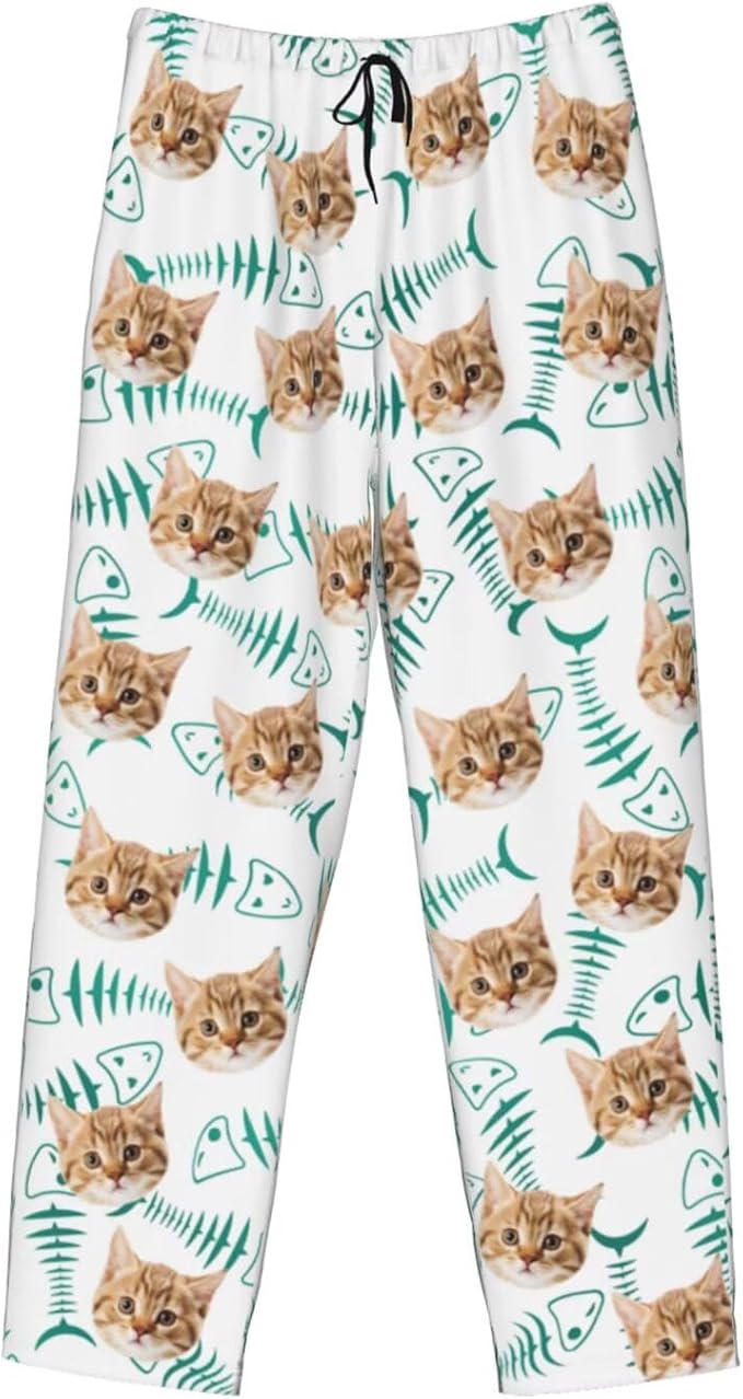 Custom Pajama Pants Personalized Pajama Bottoms With Photo Customizable Pajama For Men Women Add Your Design