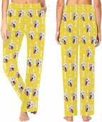 Custom Face Pajamas Pants Personalized Nightwear Bottoms for Women XS-XXL