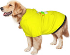 Custom Dog Hoodie with Text Photo, Personalized Pet Clothes Sweatshirt for Small/Medium/Large Dogs, Cats,M, White