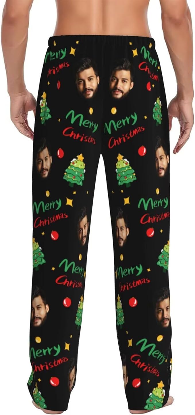 Custom Pajama Pants Personalized Pajama Bottoms With Photo Customizable Pajama For Men Women Add Your Design