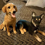Custom Pet Portrait Cake Topper, Handcrafted Dog Cat Figurine, Personalized Pet Wedding Cake Decoration Keepsake