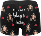 M YESCUSTOM Custom Boxers Briefs for Men Personalized Boxers with Face Mens Funny Underwear with Photo XS-5XL
