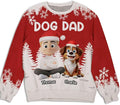 Wrappiness A Girl And Her Dog Christmas Sweatshirt - Cozy Unisex Fit Custom Shirt - Cute for Women Pet Lovers