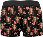 M YESCUSTOM Custom Faces Funny Short Briefs Gift for Husband Underwear