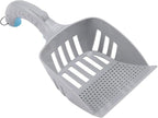 Fresh Step All in One Litter Scoop - Fast and Easy to Use Cat Litter Scooper with Deep Shovel and Ergonomic Handle Grip - 2 Pack