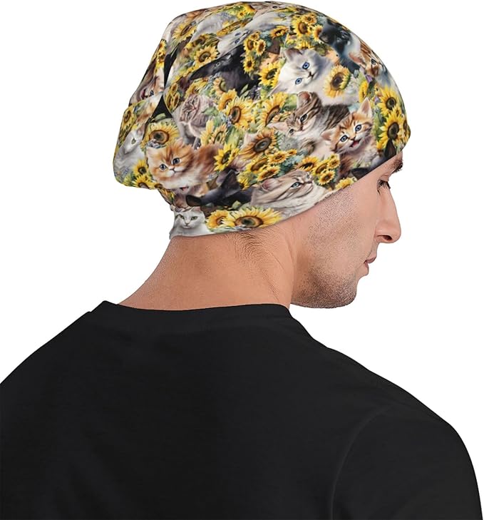 Beanie Hat Skull Cap Chemo Hat Slouchy Cap Headwear Stretch Knitted Hats