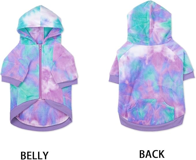 French Bulldog Clothes Dog Hoodie Sweatshirts with Pockets for Small Dogs Puppy Chihuahua Coat Clothing Pet Cat Hoodie Fleece Dog Sweaters Costume