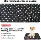 Washable Dog Bed Plush Orthopedic Outdoor Crate Mat with Non-Slip Bottom,Luxe Soft Kennel Pad for Pets, Cozy Cage Cushion & Pet Sleeping Mattress Large Sized,Medium,Small Dogs,24 x 18 inch,Pink