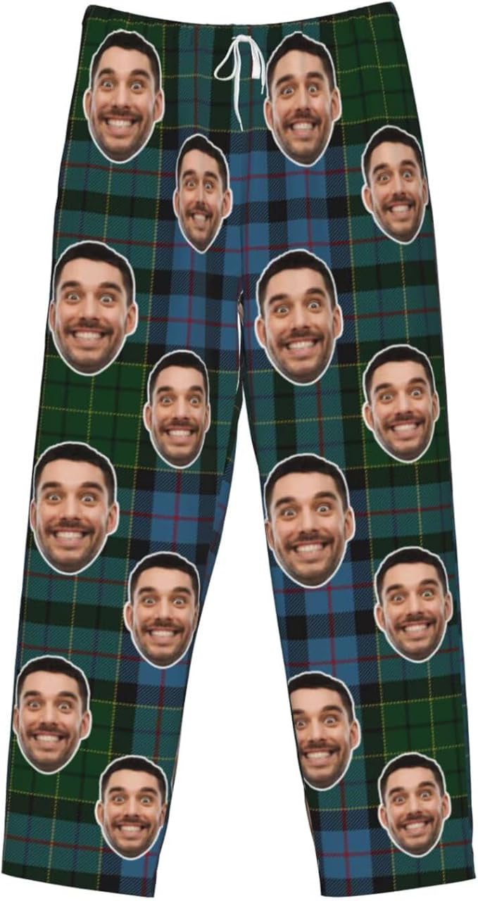 Custom Pajama Pants Personalized Pajama Bottoms With Photo Customizable Pajama For Men Women Add Your Design