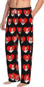 Custom Pajama Pants Personalized Pajama Bottoms With Photo Customizable Pajama For Men Women Add Your Design