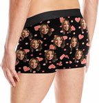 M YESCUSTOM Custom Faces Funny Short Briefs Gift for Husband Underwear