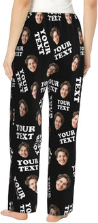Personalized Pajama Pants For Men Women Custom Pajama Pants With Face Custom Face Pajamas Funny Customized Gifts
