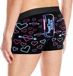 M YESCUSTOM Custom Faces Funny Short Briefs Gift for Husband Underwear