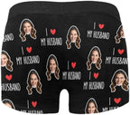 M YESCUSTOM Custom Boxers Briefs for Men Personalized Boxers with Face Mens Funny Underwear with Photo XS-5XL