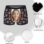 Personalized Underwear for Men with Face Custom Face Boxers Customized Boxer Briefs Funny Gifts for Him Husband Boyfriend