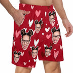 Custom Pajama Pants for Men, Personalized PJ Pants with Photos, Custom Mens Pajama Shorts, Gifts for Dad Husband