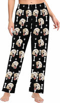 Custom Face Pajamas Pants Personalized Nightwear Bottoms for Women XS-XXL