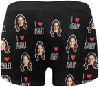 M YESCUSTOM Custom Boxers Briefs for Men Personalized Boxers with Face Mens Funny Underwear with Photo XS-5XL