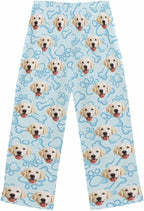 Custom Face Pajamas Pants Personalized Nightwear Bottoms for Women XS-XXL