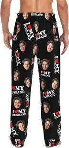 Personalized Pajama Pants For Men Women Custom Pajama Pants With Face Custom Face Pajamas Funny Customized Gifts