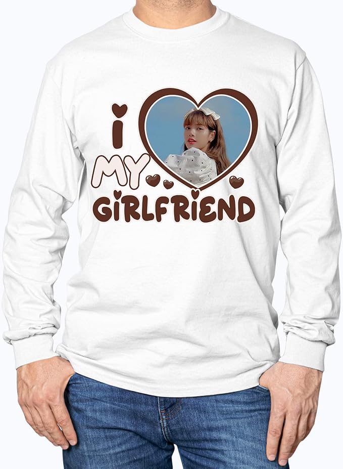 NAZENTI Custom Valentine Shirt Gifts for Boyfriend, Customized Bootleg Rap Tee