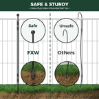FXW MiniPaws Unleashed Dog Playpen, Expandable & Portable Design for Yard, RV Camping and Indoor Use, for Puppies and Small Dogs, 20-inch 32 Panels