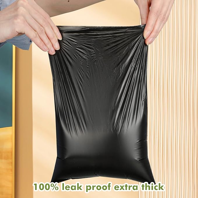 Sherr 20 Boxed Rolls 4000 Counts Dog Poop Bags Bulk Leak Proof Dog Waste Bags Universal Pet Doggy Waste Poop Box for Puppy Pets Outdoor Walking and Travel, 20 Rolls of 200(Black)