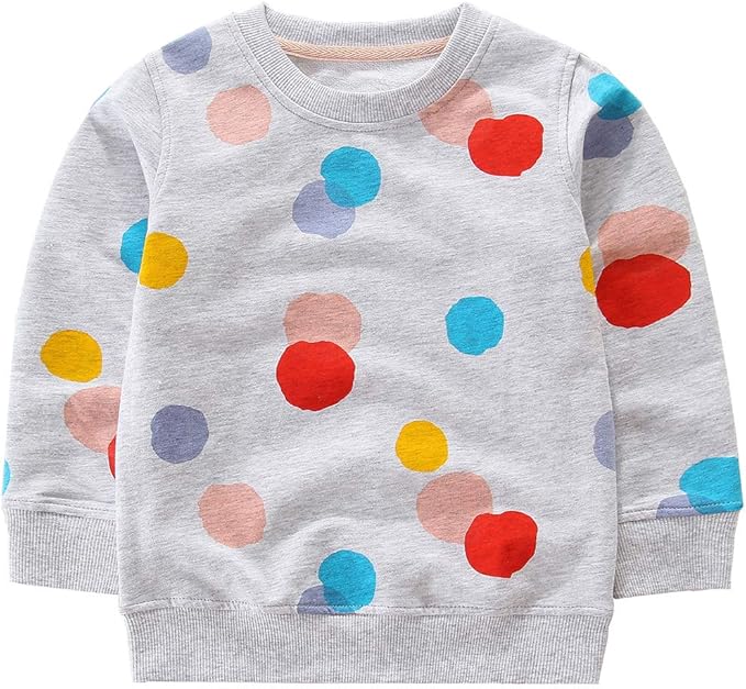 Bumeex Toddler Girl Sweatshirt Clothes Outfit,Cotton Crewneck Christmas Clothing