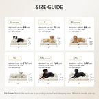 Orthopedic Dog Beds for Extra Large Dogs, Waterproof Egg Crate Foam XL Dog Bed with Sides 45x35Inch, Big Dogs Couch Beds with Removable Washable Cover and Nonskid Bottom, Beige