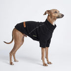 Fitwarm 3 Pack Classic Fleece Dog Sweater, Winter Clothes for Small Dogs Boy Girl, Turtleneck Dog Sweatshirt, Pet Pullover Jumper, Cat Apparel, Black, Olive Green, Cream, XXL